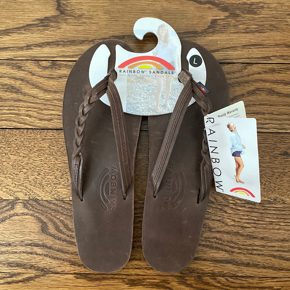 NEW! Women’s Rainbow Flip Flops